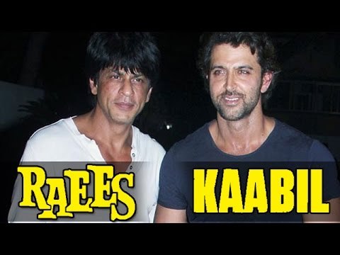 Shahrukh Postpones RAEES To Avoid Clash With Hrithik's KAABIL