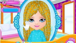 Baby Games - Baby Barbie Frozen Hair Salon Spa Game