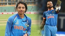 Shikhar Dhawan, Smriti Mandhana recommended for Arjuna Award by BCCI | Oneindia News