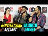 Ranveer Singh FLIRTS With Host On Ranveer Ching Returns Launch Event