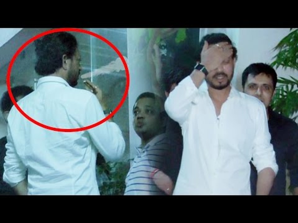 Irrfan Khan CAUGHT Smoking In Stress At Madaari Special Screening