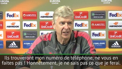 Transfert - Wenger : "Je ne sais pas ce que je vais faire"