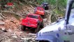 RC Trucks Mud SPA! 8 Trucks mudding at Woodcutters Trail - Jeep Axial SCX10 Dodge Ram Tamiya CC01