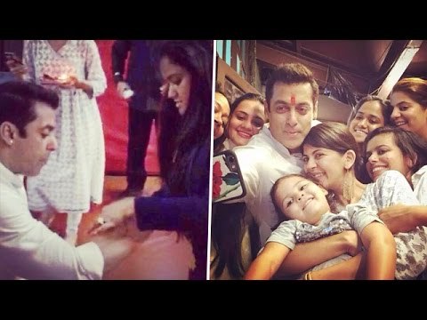 Salman Khan Celebrates RAKSHA BANDHAN With Sister Arpita Khan