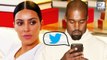 Kim Kardashian Draned By Kanye West Outburst & Wants Him To Stop Tweeting