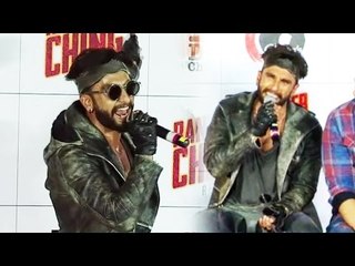 Ranveer Singh's FUNNIEST MOMENT At Ranveer Ching Returns Launch
