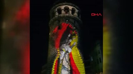 Galata Kulesi Rengarenk...