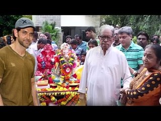 Hrithik Roshan's Grand Father's GRAND Ganpati Visarjan 2016