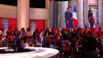Quotidien : Emmanuel Macron "président des très riches" ? François Hollande le tacle (Vidéo)