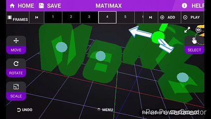 Comment créé une intro 3D sur android et IOS