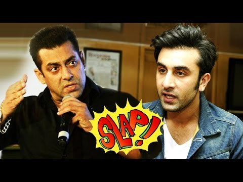 SHOCKING! Salman Khan Slaps Ranbir Kapoor