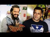 Salman Khan Is Gracious To Play A Part In Shivaji Biopic - Riteish Deshmukh