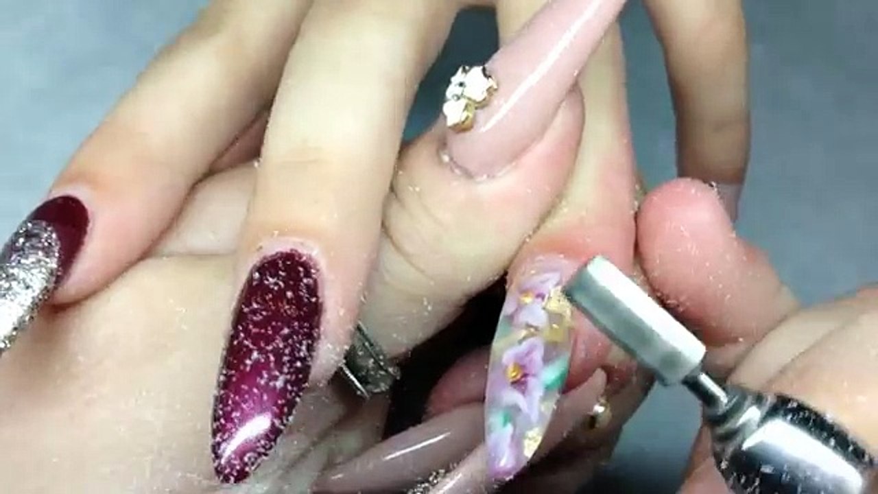 Mint And Nude Infill Acrylic Nail Born Pretty Store Review