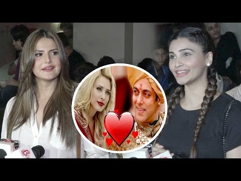 Zarine Khan & Daisy Shah SHOCKING Reaction On Salman Khan's Marriage @ Maddari Movie Screeing