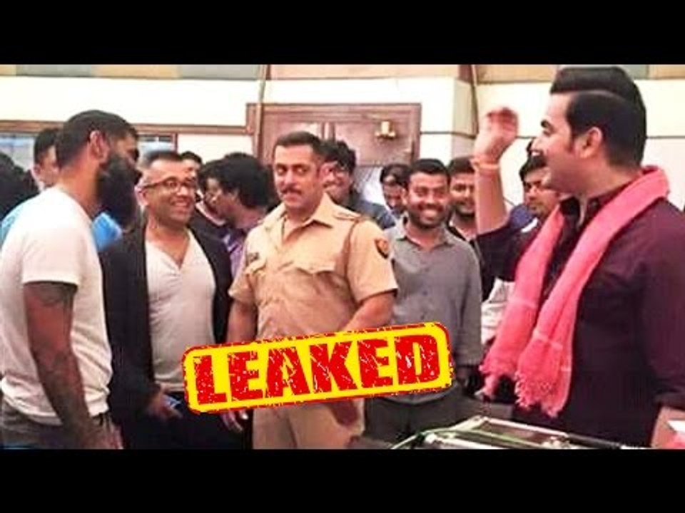 LEAKED! Salman Khan's DABBBANG 3 Muhurat Shot (Pics)