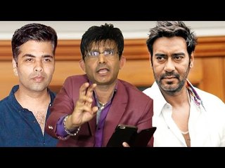 Ajay Devgn's FINALLY REACTS On KRK's LEAKED Phone Call Controversy