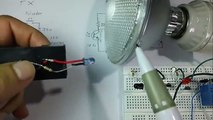 Encender Lampara con control remoto infrarrojo (Fácil de hacer) Remote lamp