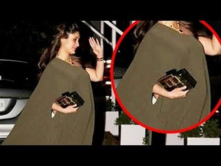 Pregnant Kareena Kapoor's Wardrobe Malfunction At Birthday Party