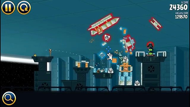 Angry Birds Star Wars All Darth Vader Boss Battles