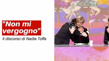 Nadia Toffa - discorso in diretta a Le Iene