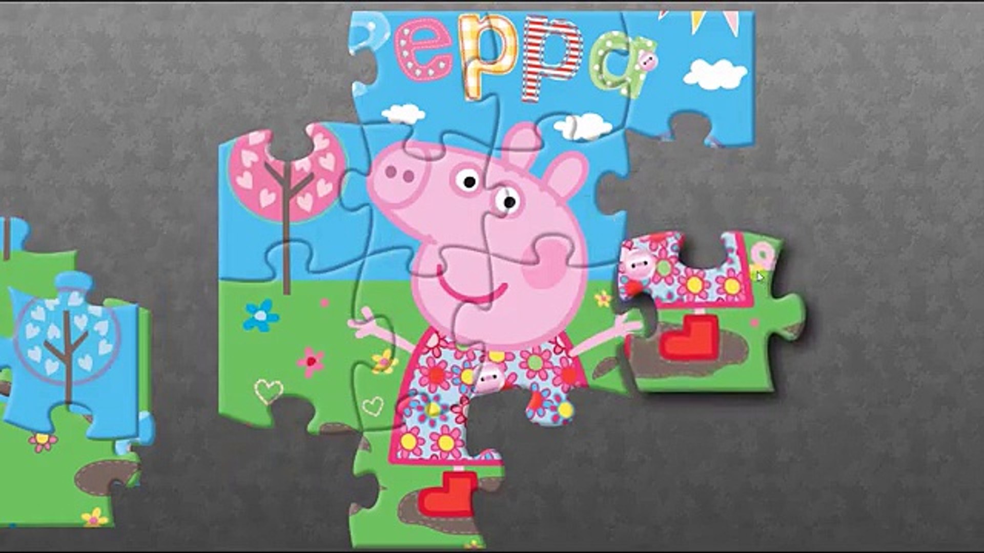 Peppa Pig Family game Series 1 Cartoons for kids