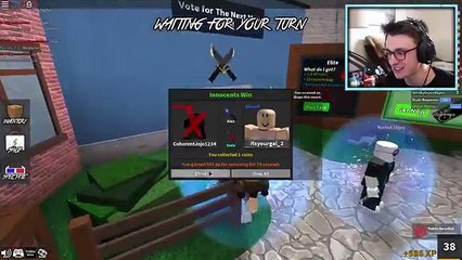 FUNNY HIDING SPOT! | Roblox Murder Mystery 2 w/ Gamer Chad!