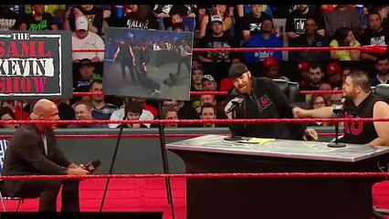 "The Sami & Kevin Show"  premieres: Raw,April 23,2018