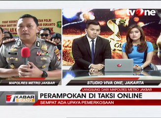 Pelaku Perampokan di Taksi Online Positif Gunakan Narkoba