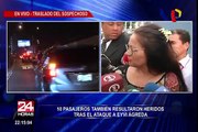 Mujer quemada en bus: hablan los testigos de terrible ataque