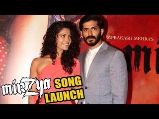 Harshvardhan Kapoor & Saiyami Kher's GRAND Entry At MIRZYA Music Launch