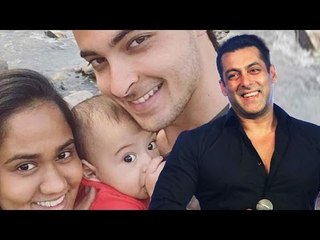 Скачать видео: Salman Khan's Sister Arpita & Nephew Ahil At Tubelight On Location