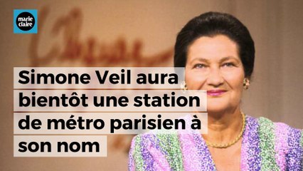 Simone Veil : une station de métro à son nom