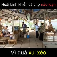 Hài hước: Hoài Linh khiến cả chợ trời náo loạn vì… quá xui xẻo