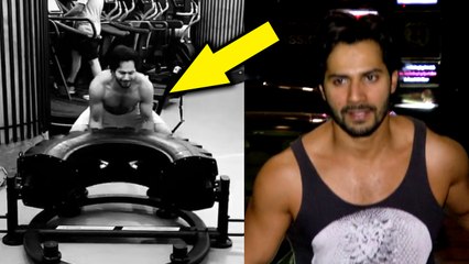 Varun Dhawan SHIRTLESS New Workout Video For KALANK Movie | Bollywood News