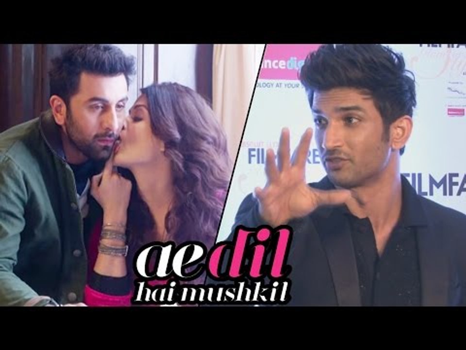 Ae Dil Hai Mushkil BAN | Sushant Singh Rajput Reacts