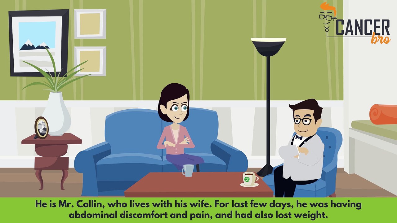 CancerBro meets Mr. Collin - a colon cancer patient