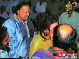 Madam Noor Jehan Talking to Imran Khan at Residence of Nusrat Fateh Ali Khan