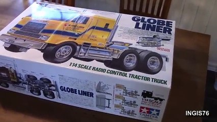RC TRAIL TAMIYA GLOBE LINER UNBOXING