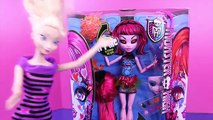 Elsa Frozen Monster High Doll Halloween Dress Up Inner Monster DisneyCarToys Mike The Merman Barbie