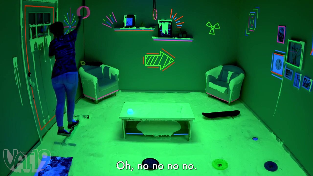 We covered an entire room in putty!