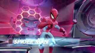 Spiderman VS Vision Marvel Battlegrounds Disney Infinity 3.0