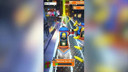 Despicable Me: Minion Rush - CHRISTMAS EDITION!! (iPhone Gameplay)