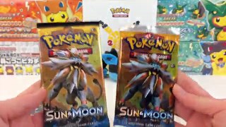 REAL VS FAKE POKEMON SUN AND MOON BOOSTER PACKS OPENING!!