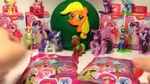 Много сюрпризов МАЙ ЛИТЛ ПОНИ My Little Pony, ПЛЭЙ-ДО Play-Doh яйцо Эппл Джек (Мой Маленький Пони)
