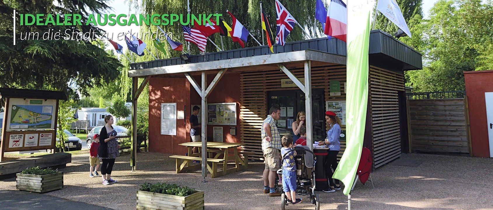 Camping Paris - Sandaya Camping International Maisons-Laffitte - Ile de France - DE
