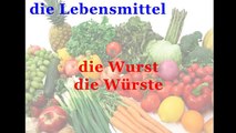 Немецкий: слова к теме 3 „Essen und trinken/Еда и напитки | немецкий для начинающих