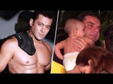 Salman Khan's CUTE Nephew Ahil Goes Shirtless Like Salman | Ganpati Visarjan 2016