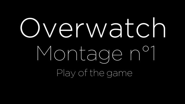 Overwatch Montage n°1 - Best POTG & Highlights 2016-2018