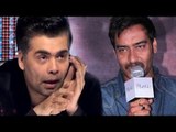 Ajay Devgn Says CAN HANDLE Karan Johar With His LITTLE FINGER - WATCH