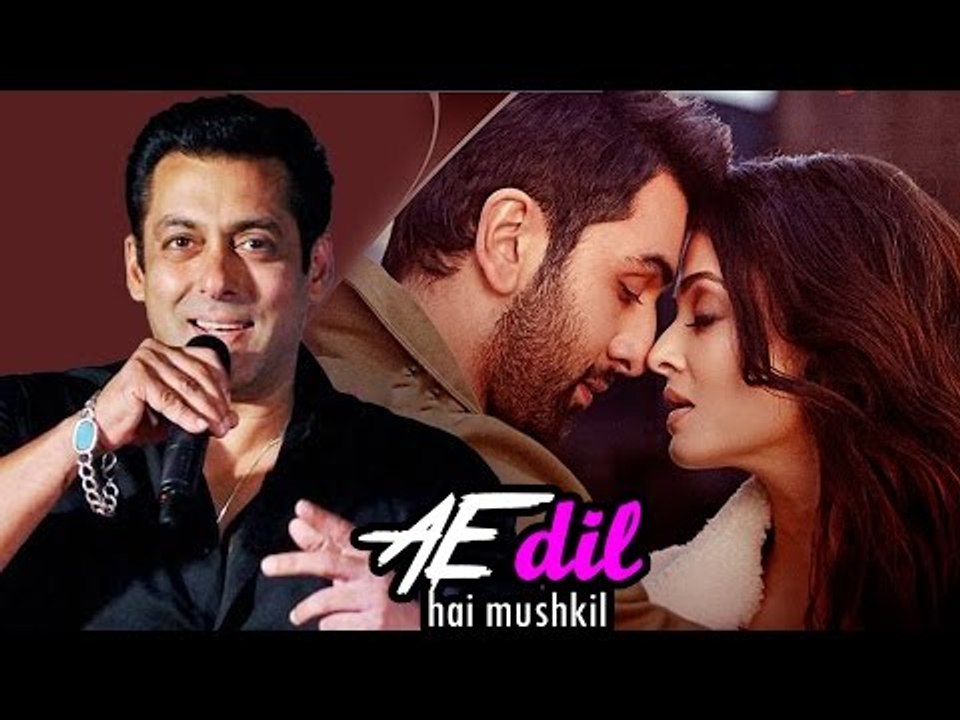 Salman Khan Finally PROMOTES Aishwarya Rai's Ae Dil Hai Mushkil